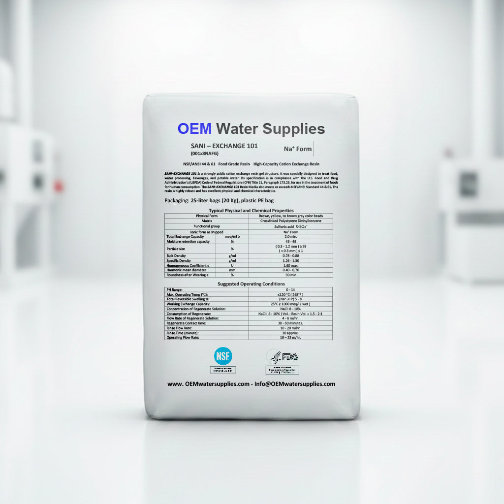 Resina Cationica Saniexchange