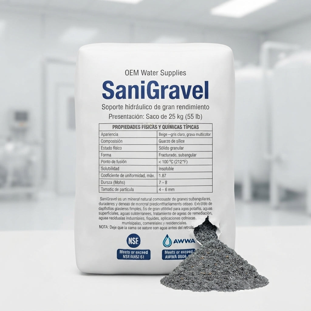 Soporte hidráulico (SaniGravel)