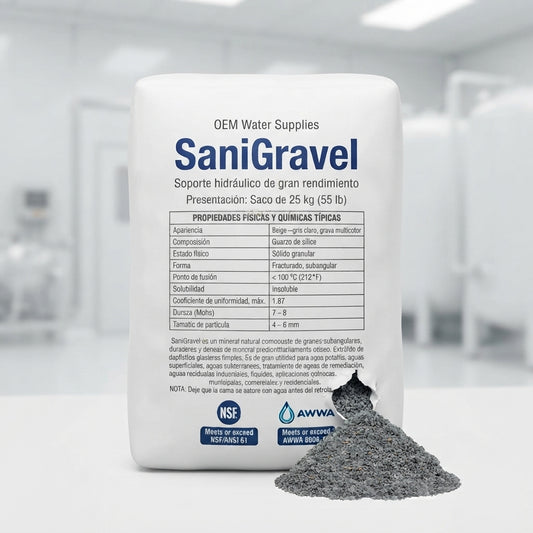 Soporte hidráulico (SaniGravel)